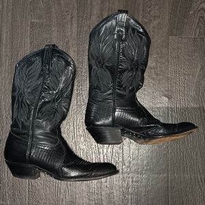 Black Western Cowboy Boots